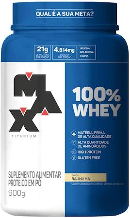 100% whey max titanium