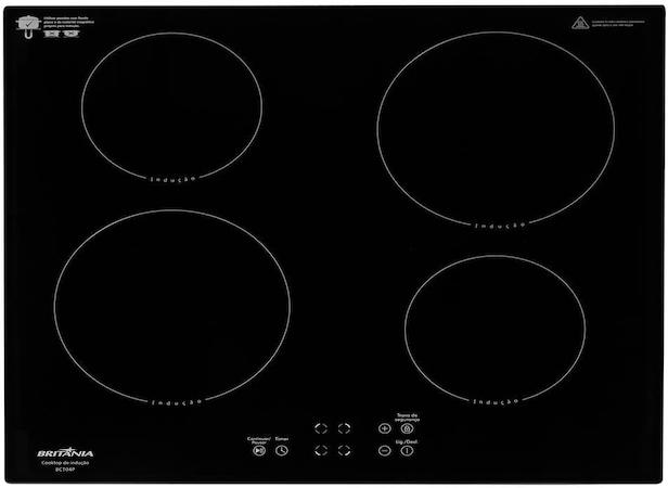 cooktop indução britânia bct04p