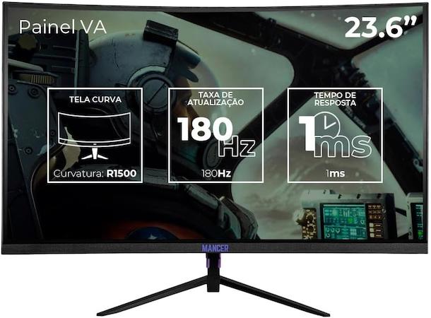 monitor gamer curvo mancer vkz180h