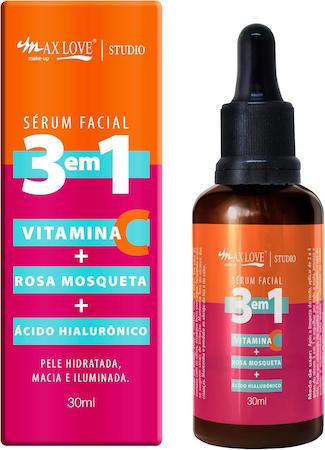 sérum facial max love vitamina c