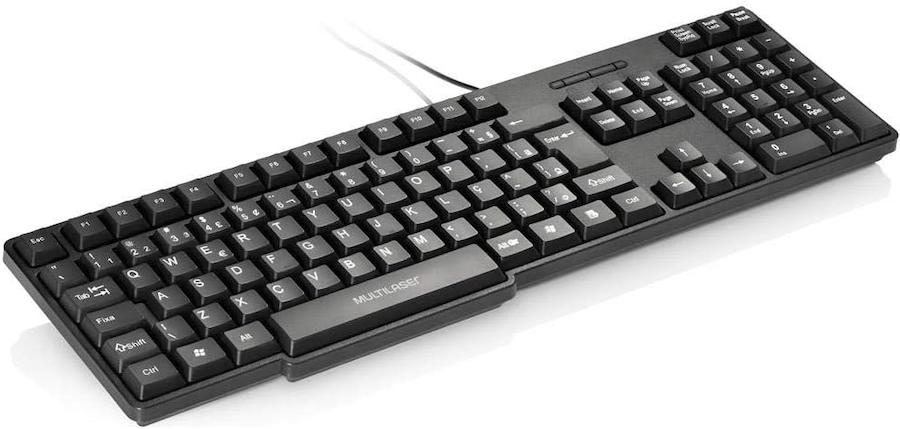 teclado multilaser slim